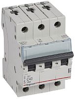 Выключатель автоматический Legrand TX3 6000 3п 40А C 10кА картинка